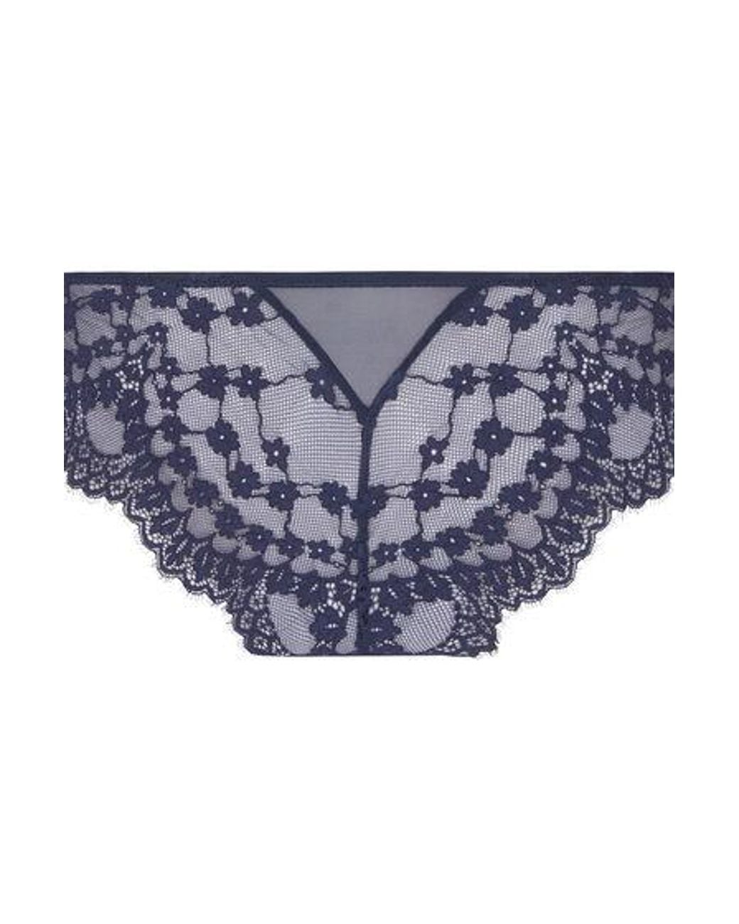 Hunkemöller Blue Daisy Brazilian