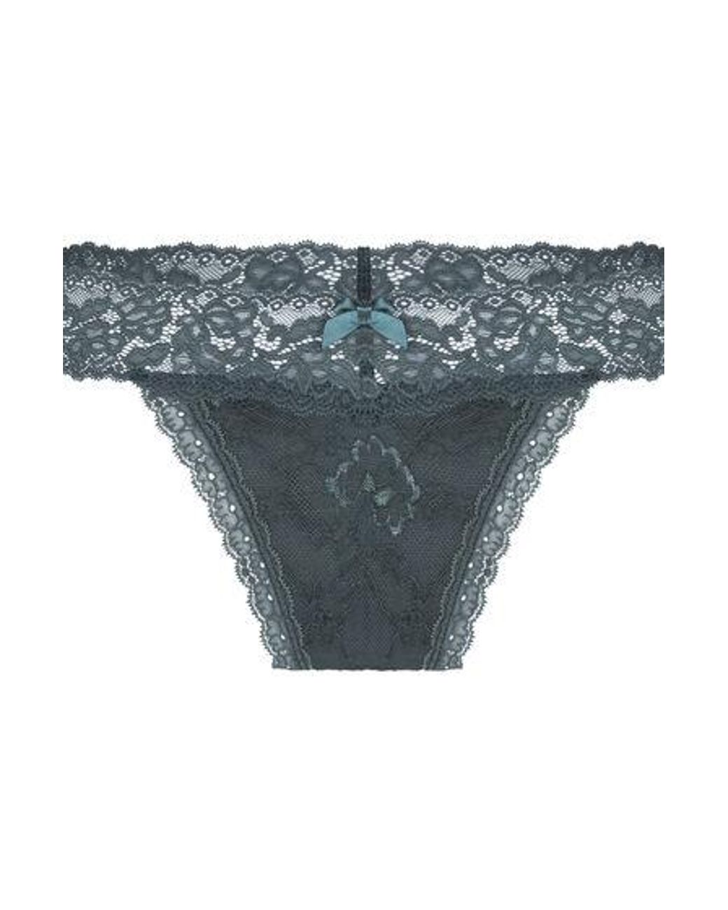 Hunkemöller String Madison in het Blue