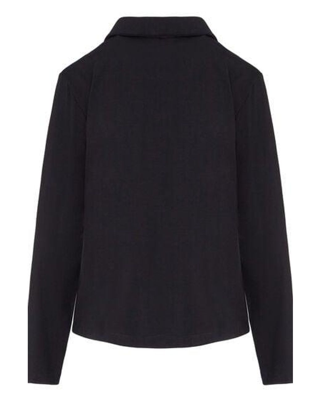 Hunkemöller Black Essential Jersey Long-Sleeved Jacket