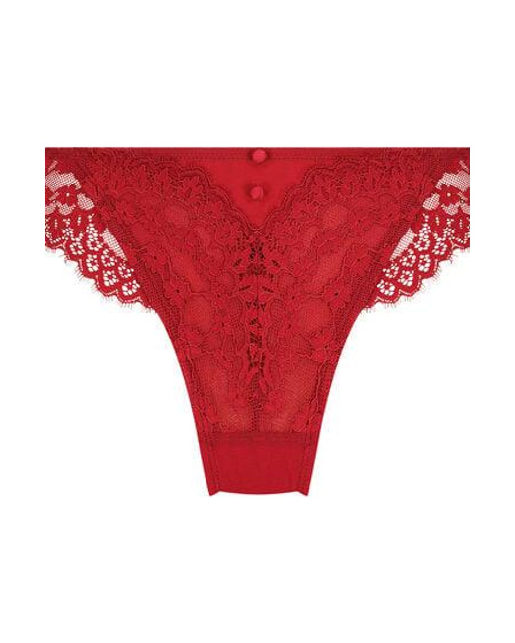 Hunkemöller Red Daisy Brazilian
