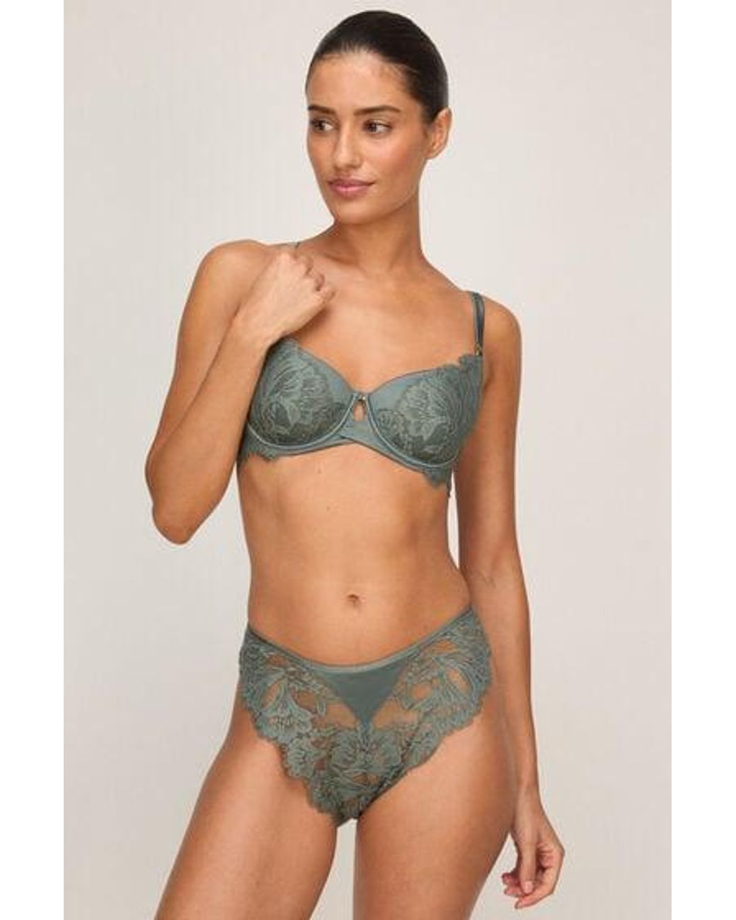 Hunkemöller Green Grace Padded Underwired Bra