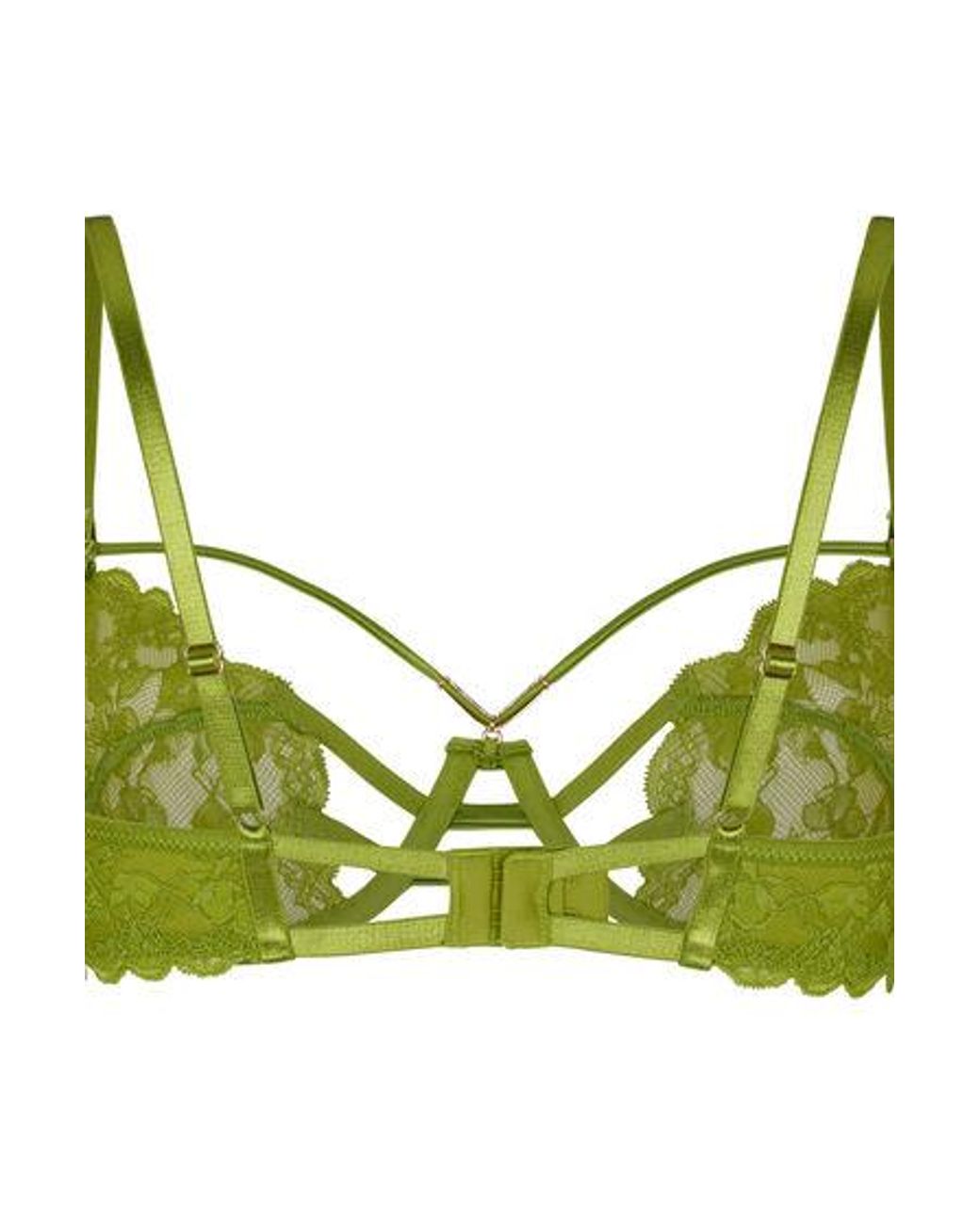 Hunkemöller Green Non-Padded Underwired Bra Zara