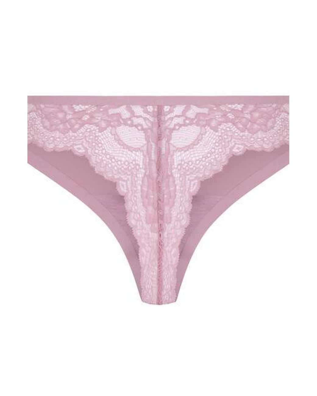 Hunkemöller Invisible String Lace Back in het Pink