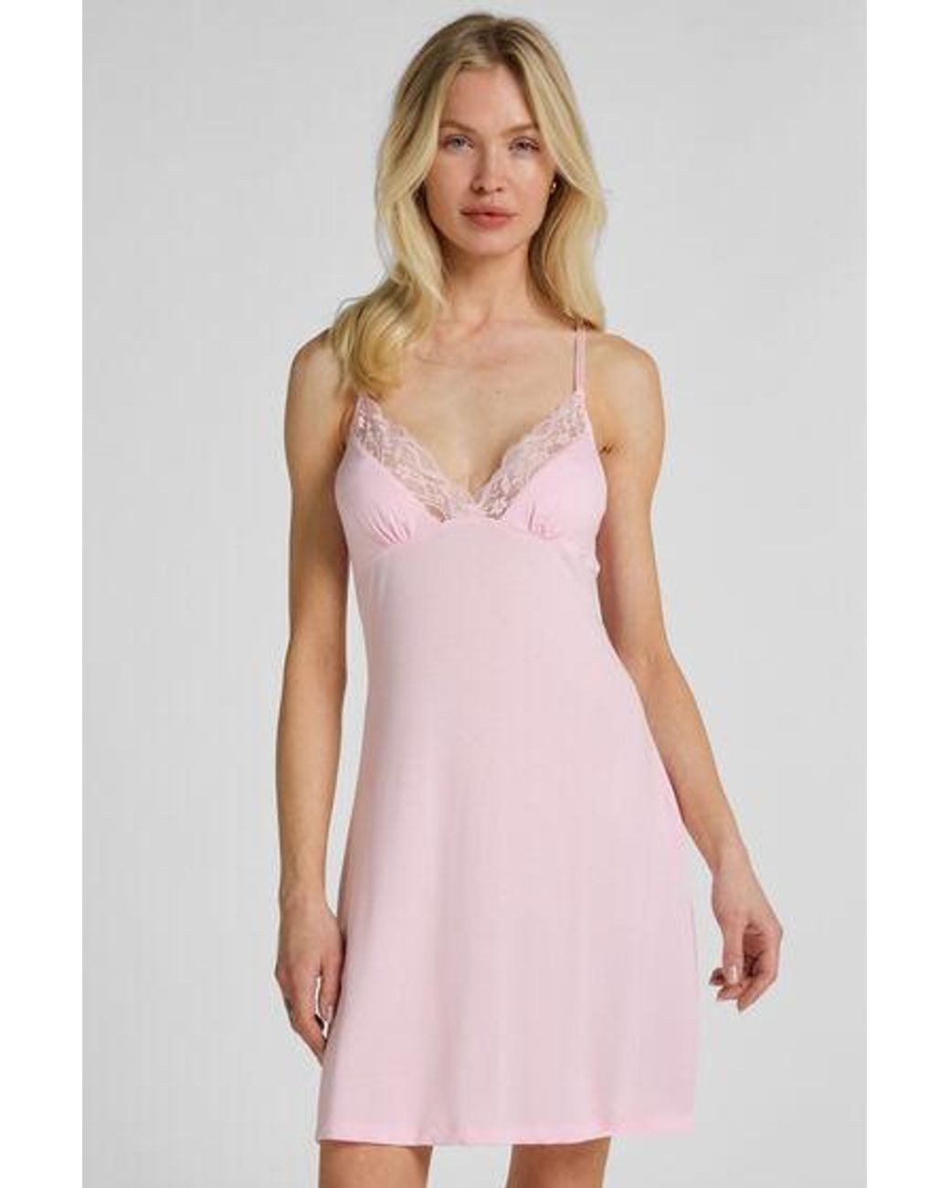 Hunkemöller Pink Jersey Slipdress