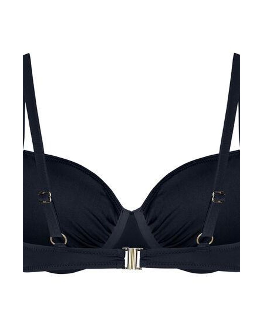 Hunkemöller Black Padded Underwired Bikini Top Bardolino