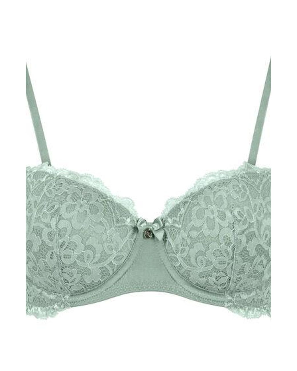 Hunkemöller Green Marine Padded Underwired Bra