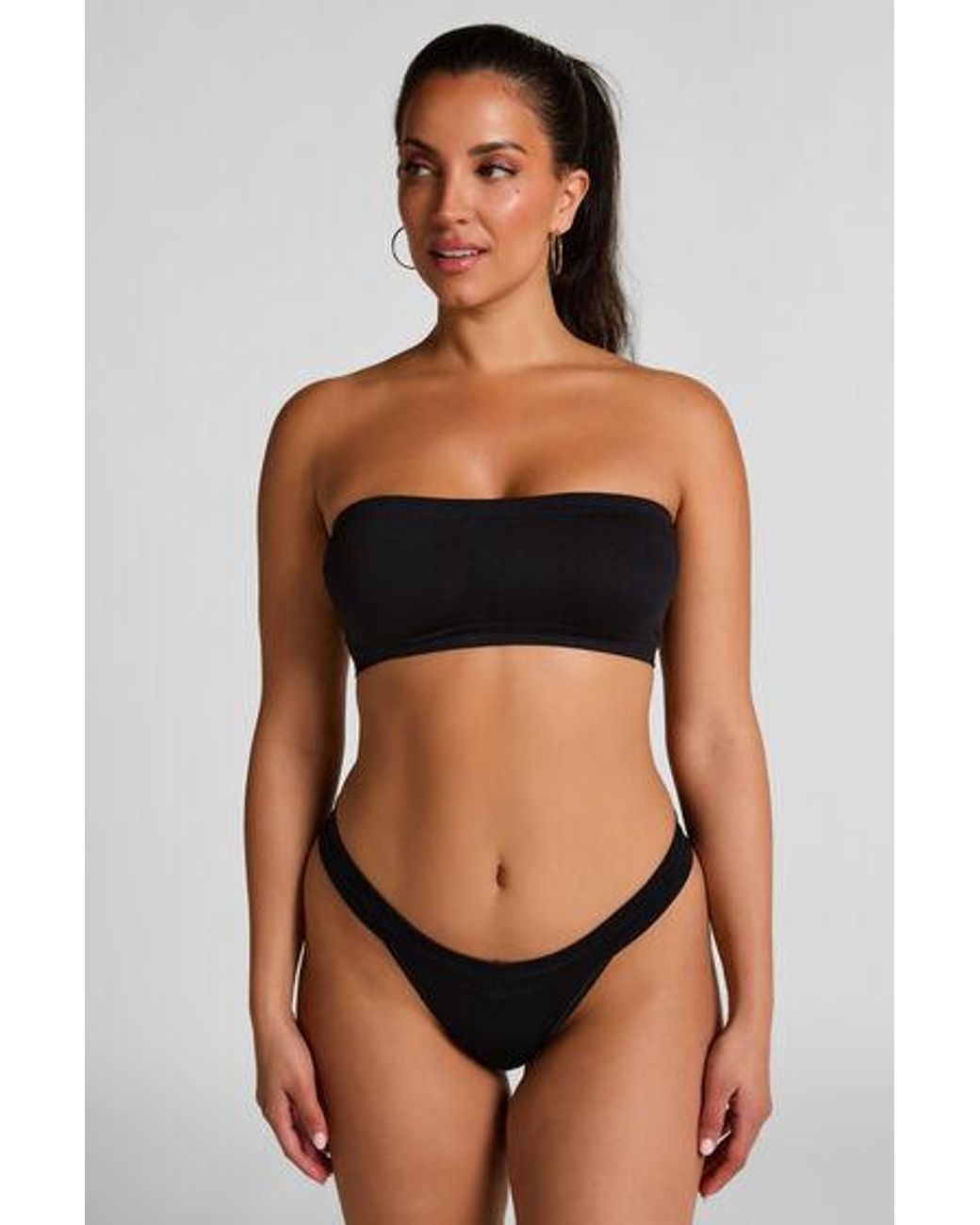 Hunkemöller Black Dide Thong