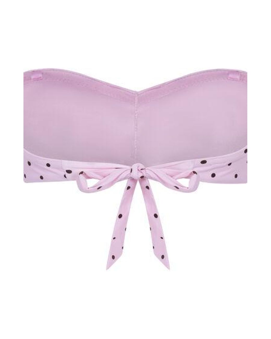 Hunkemöller Pink Bandeau Bikini Top Alicante