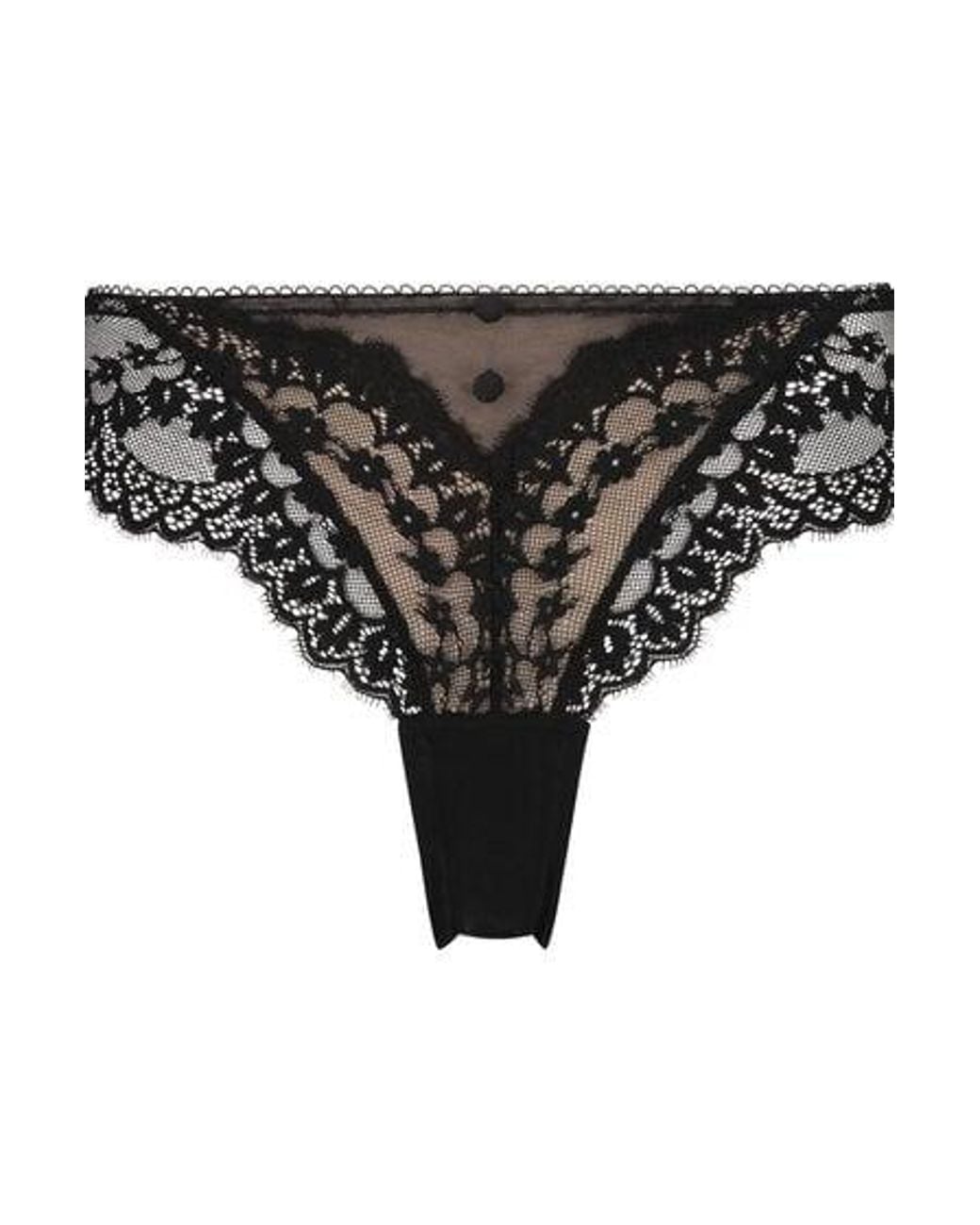 Hunkemöller Black Daisy Non-Padded Underwired Bra