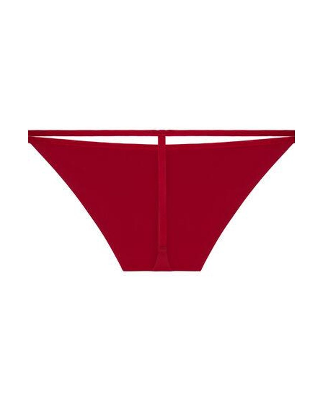 Hunkemöller Red Invisible Thong Basic