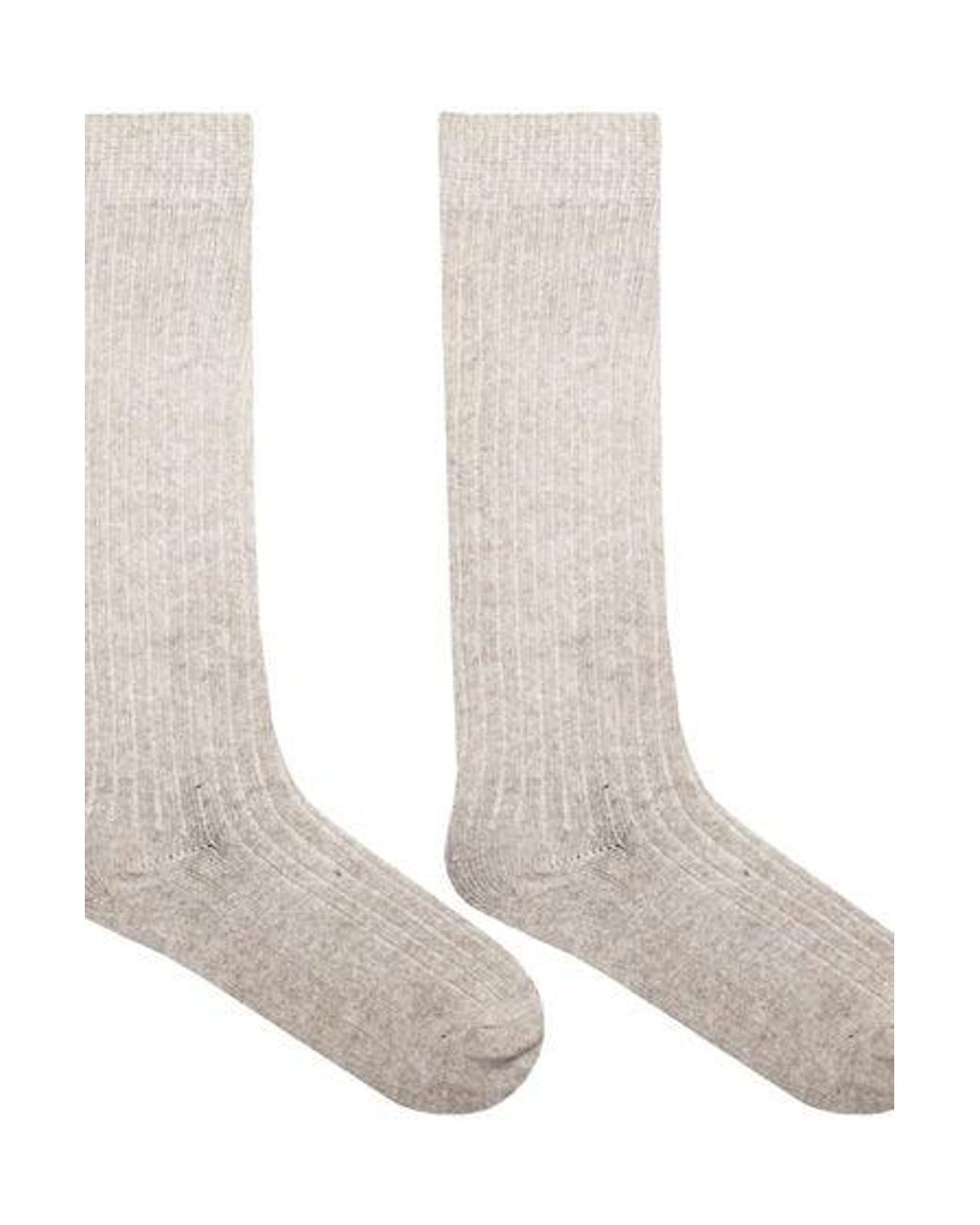Hunkemöller Natural Cashmere Blended Socks