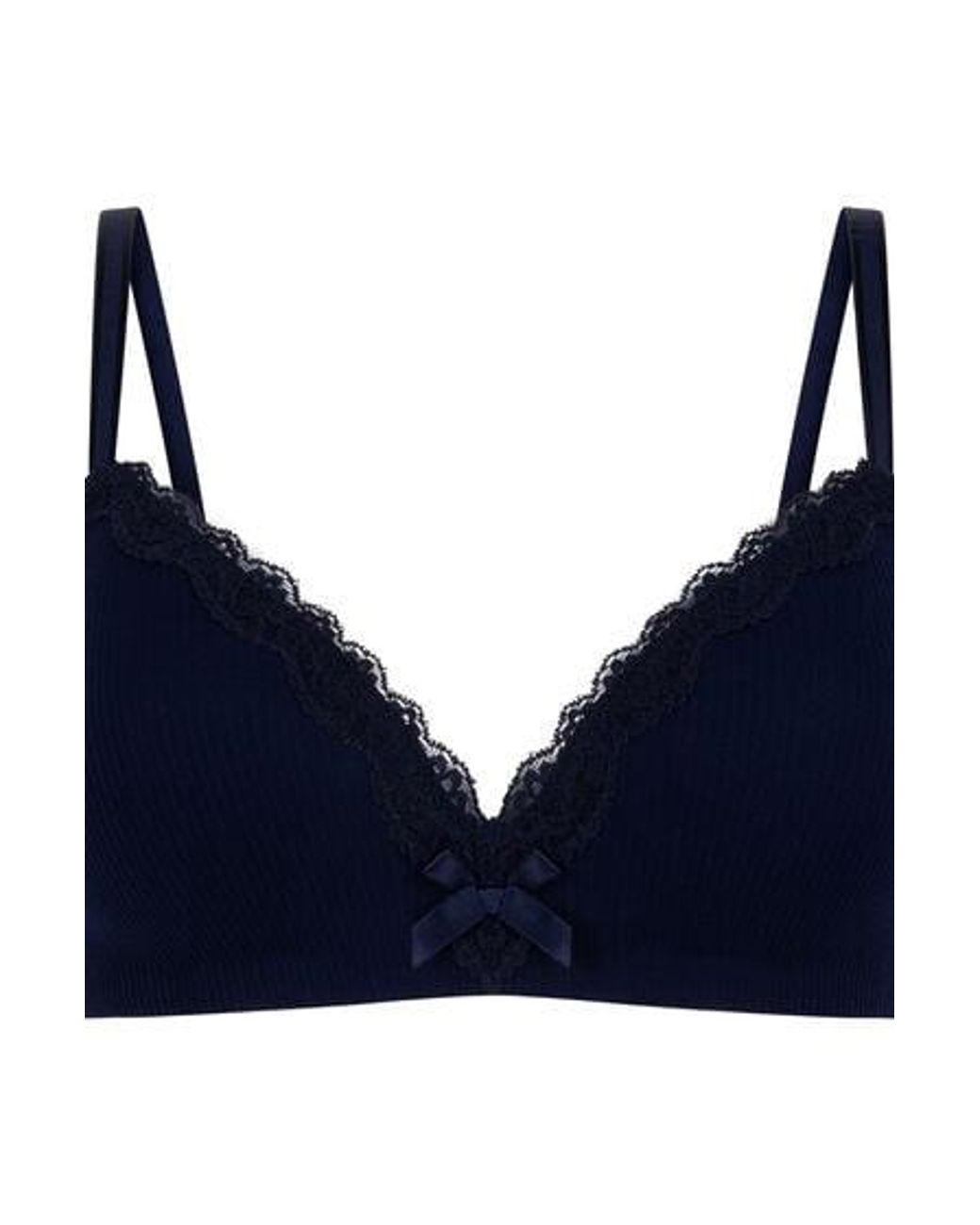 Hunkemöller Blue Lola Padded Non-Wired Bra