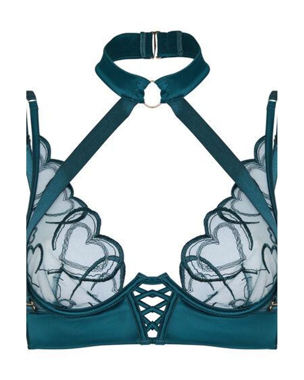Hunkemöller Green Olivia Non-Padded Underwired Bra
