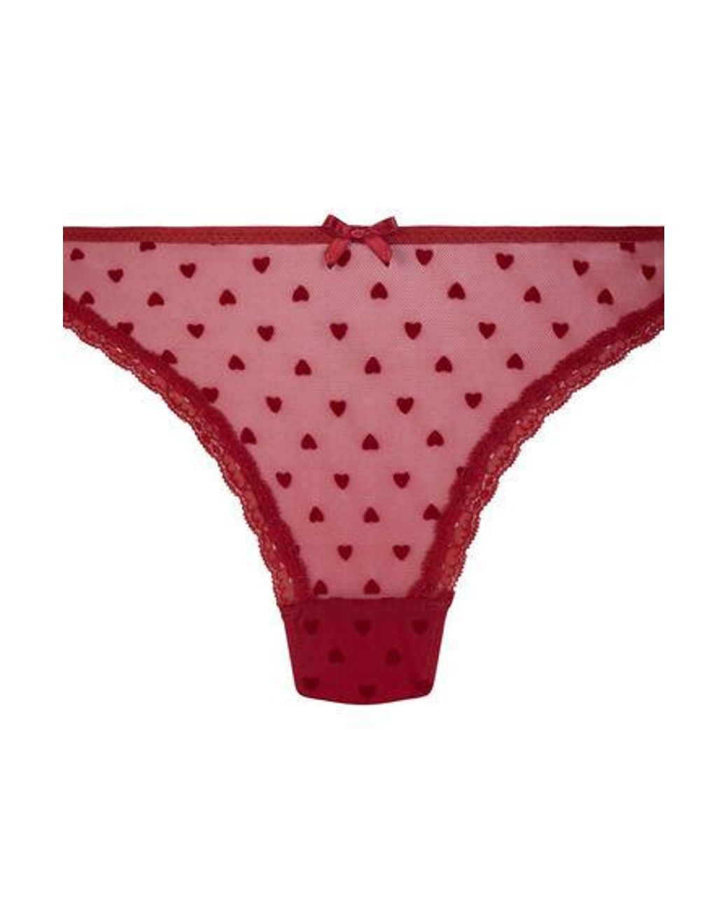 Hunkemöller String Phoebe in het Red