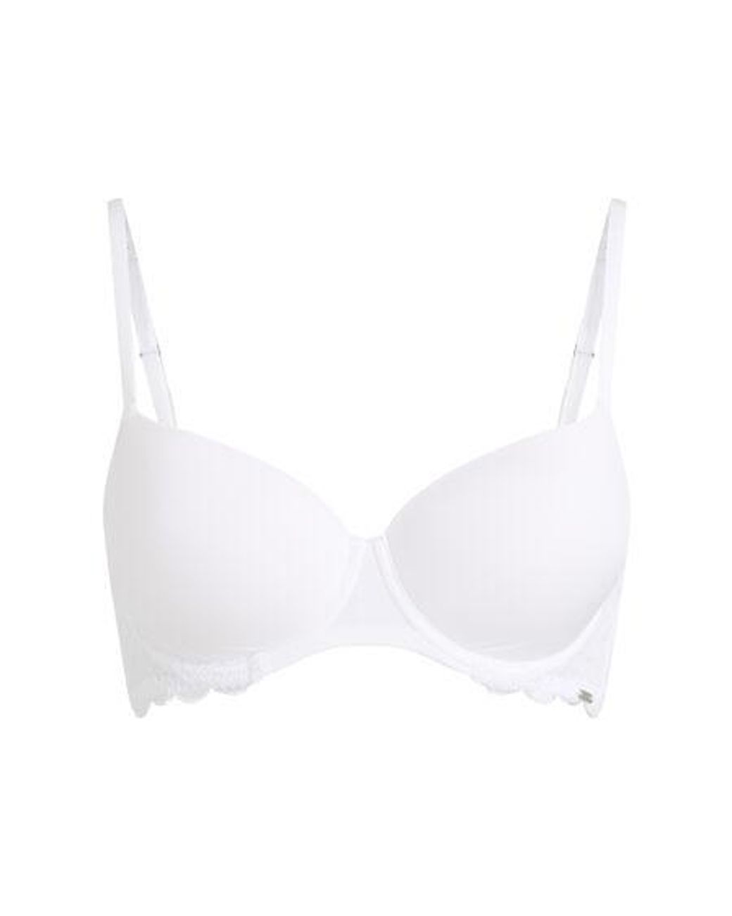 Hunkemöller White Angie Padded Underwired Bra