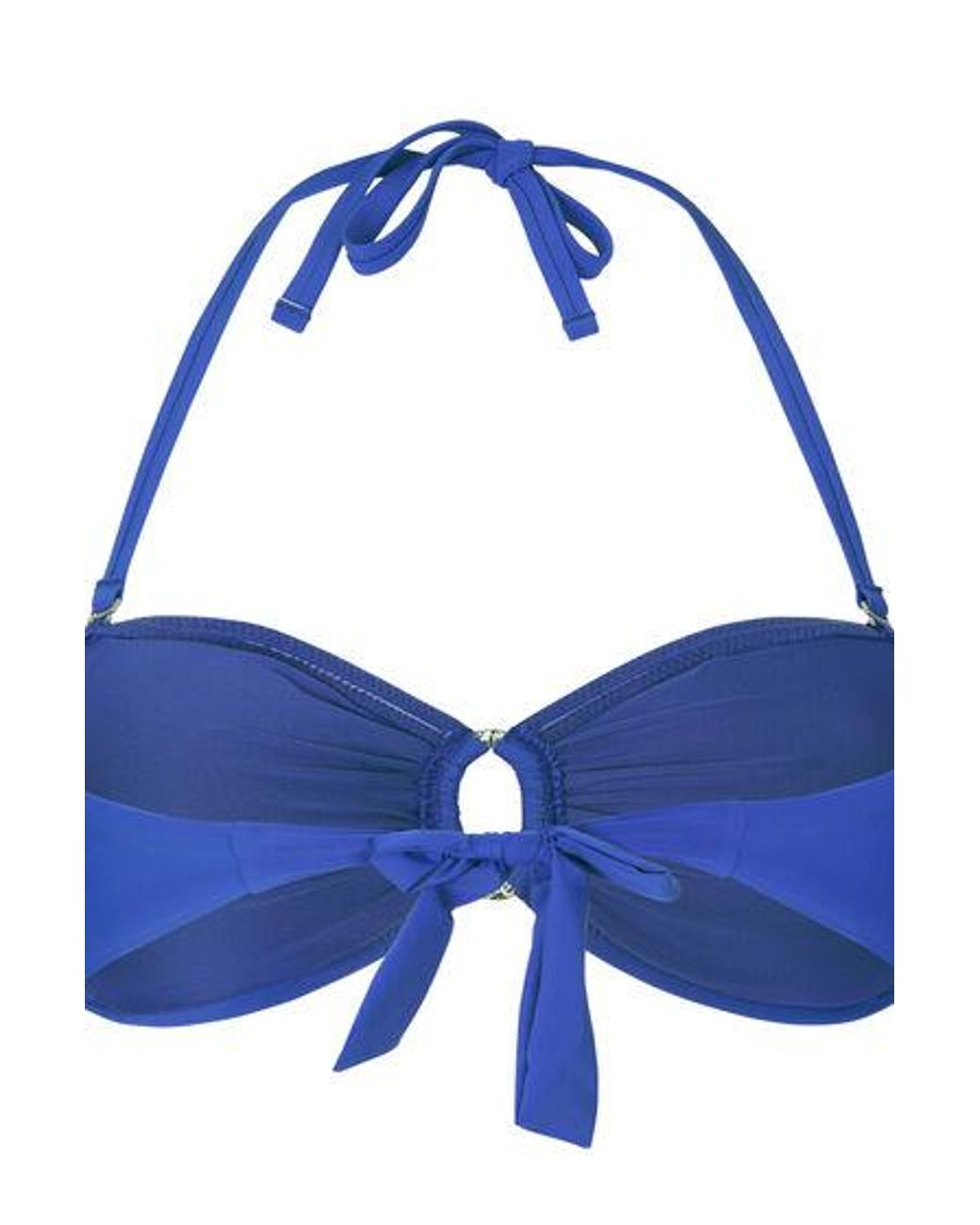 Hunkemöller Blue Luxe Bandeau Bikini Top
