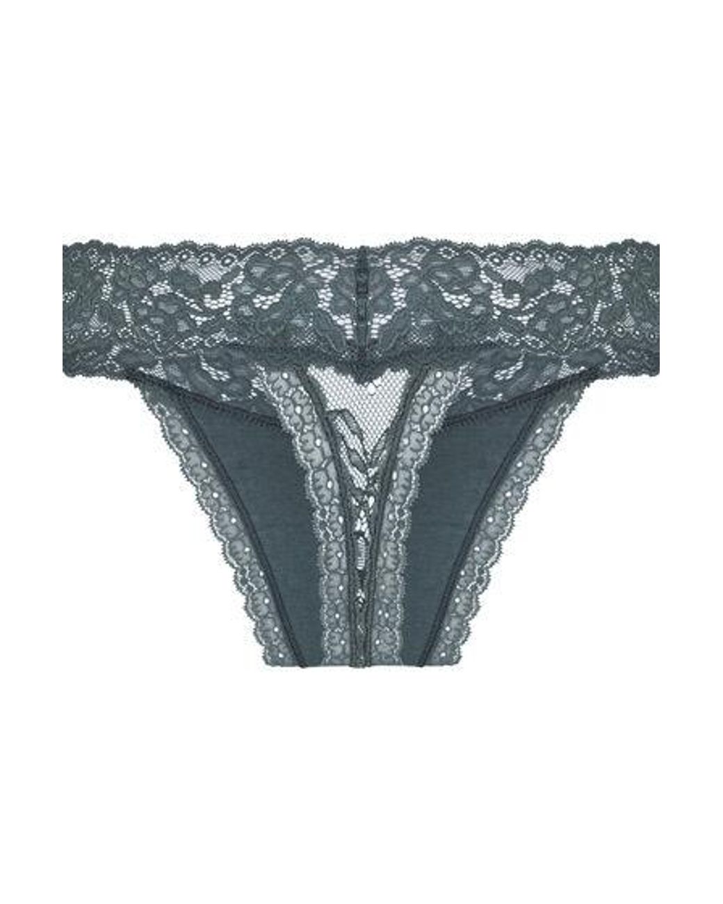 Hunkemöller String Madison in het Blue