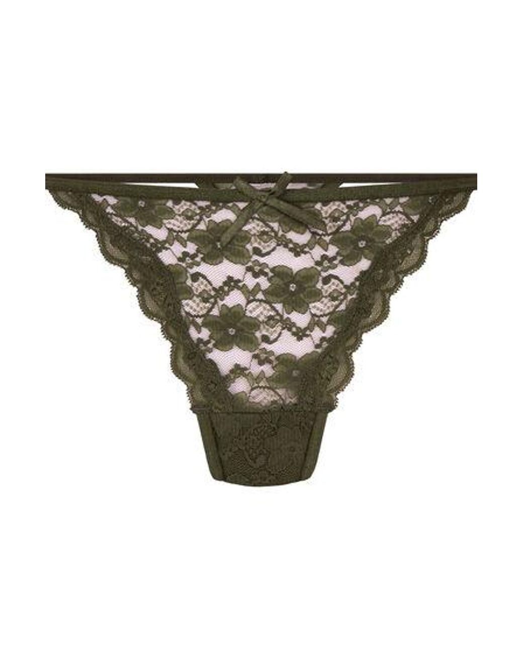 Hunkemöller Brown Mini Thong