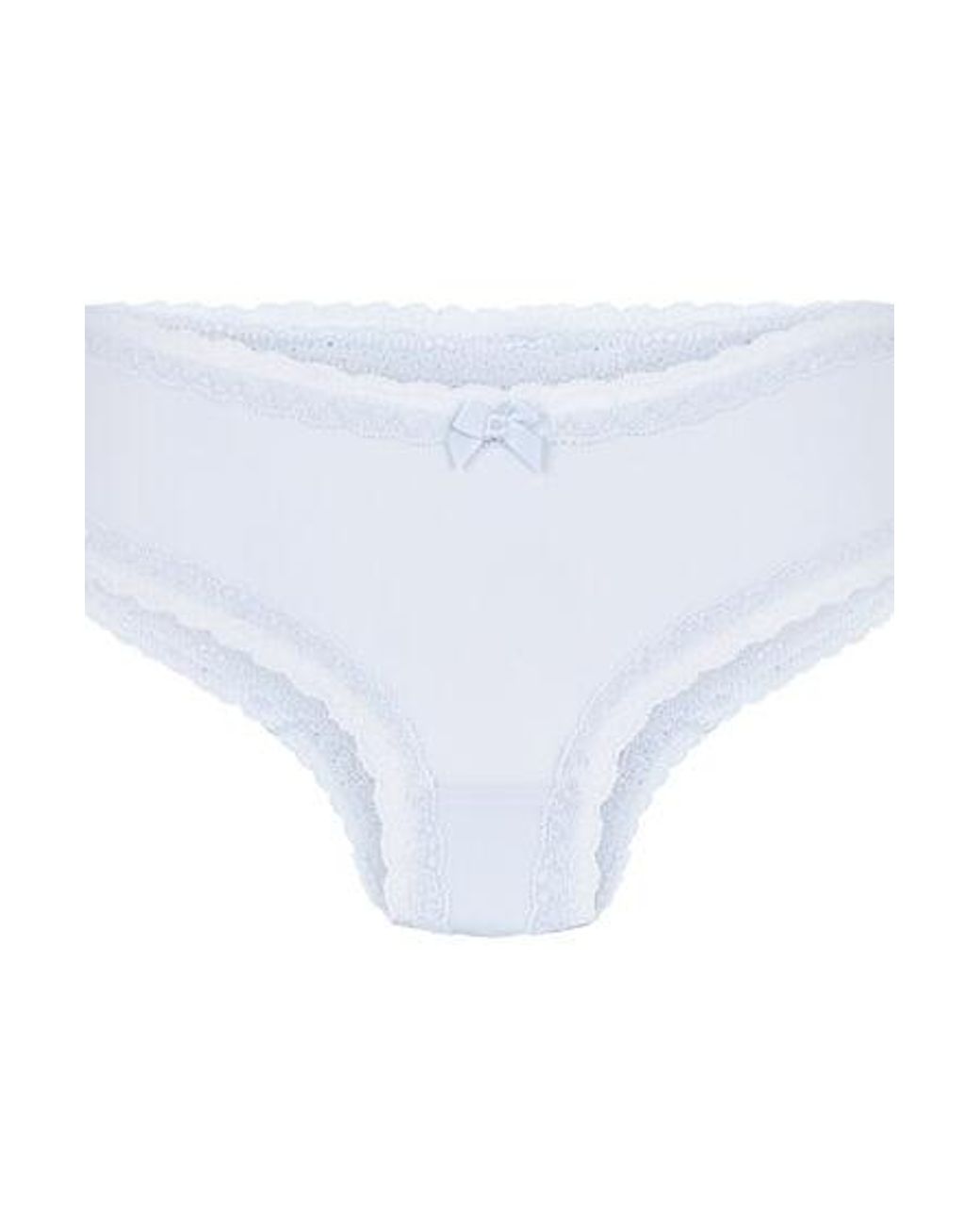 Hunkemöller White London V-Shaped Brazilian