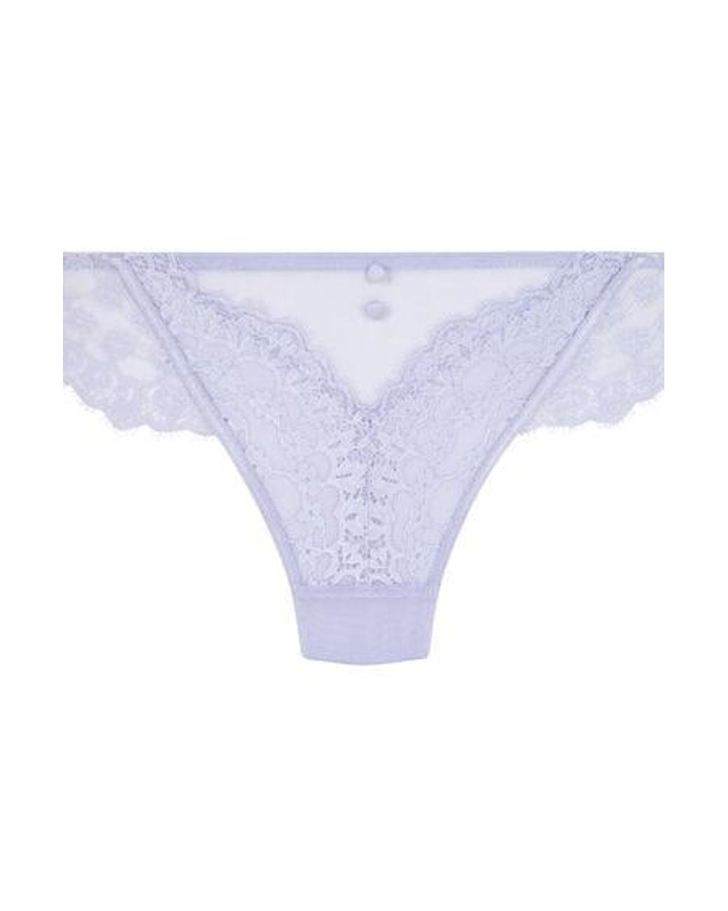Hunkemöller White Daisy Thong