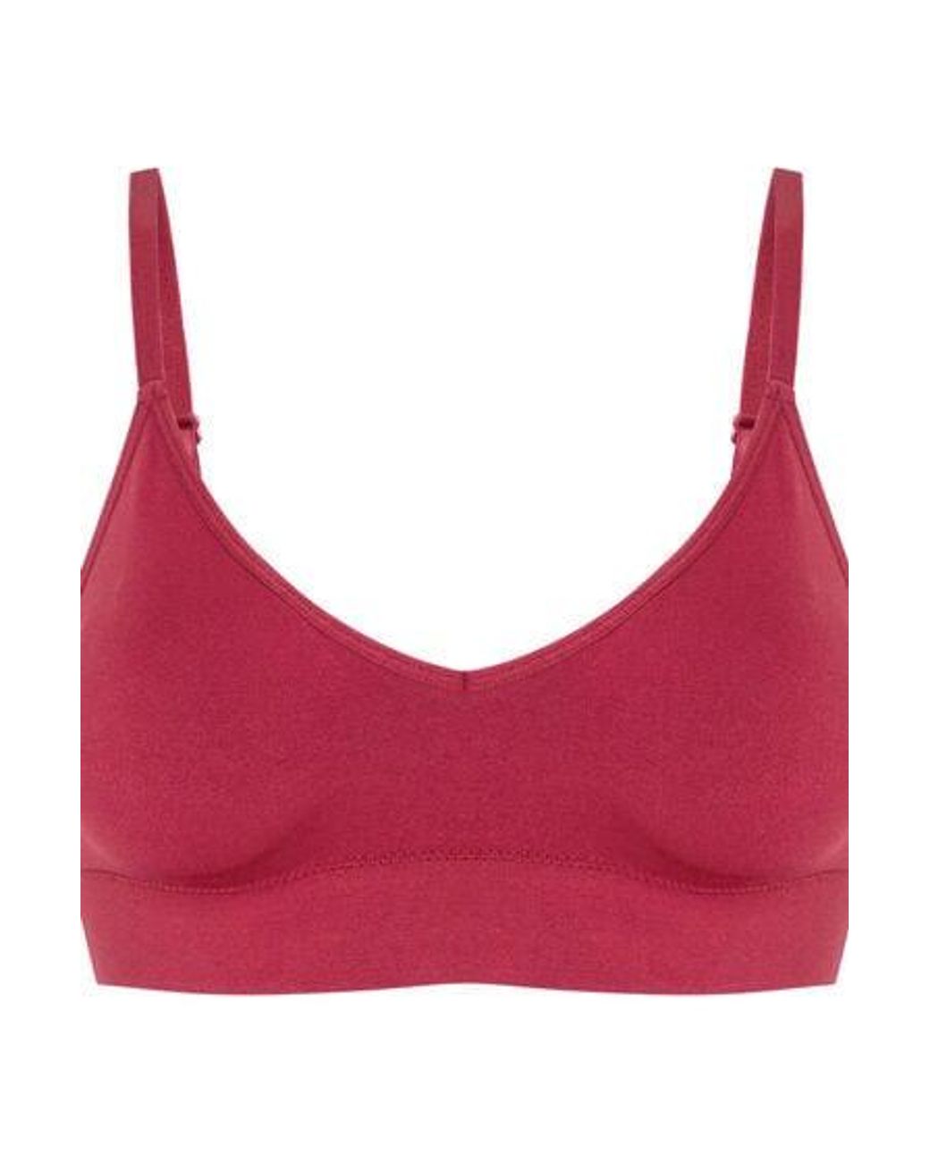 Hunkemöller Red Dide Triangle Bralette