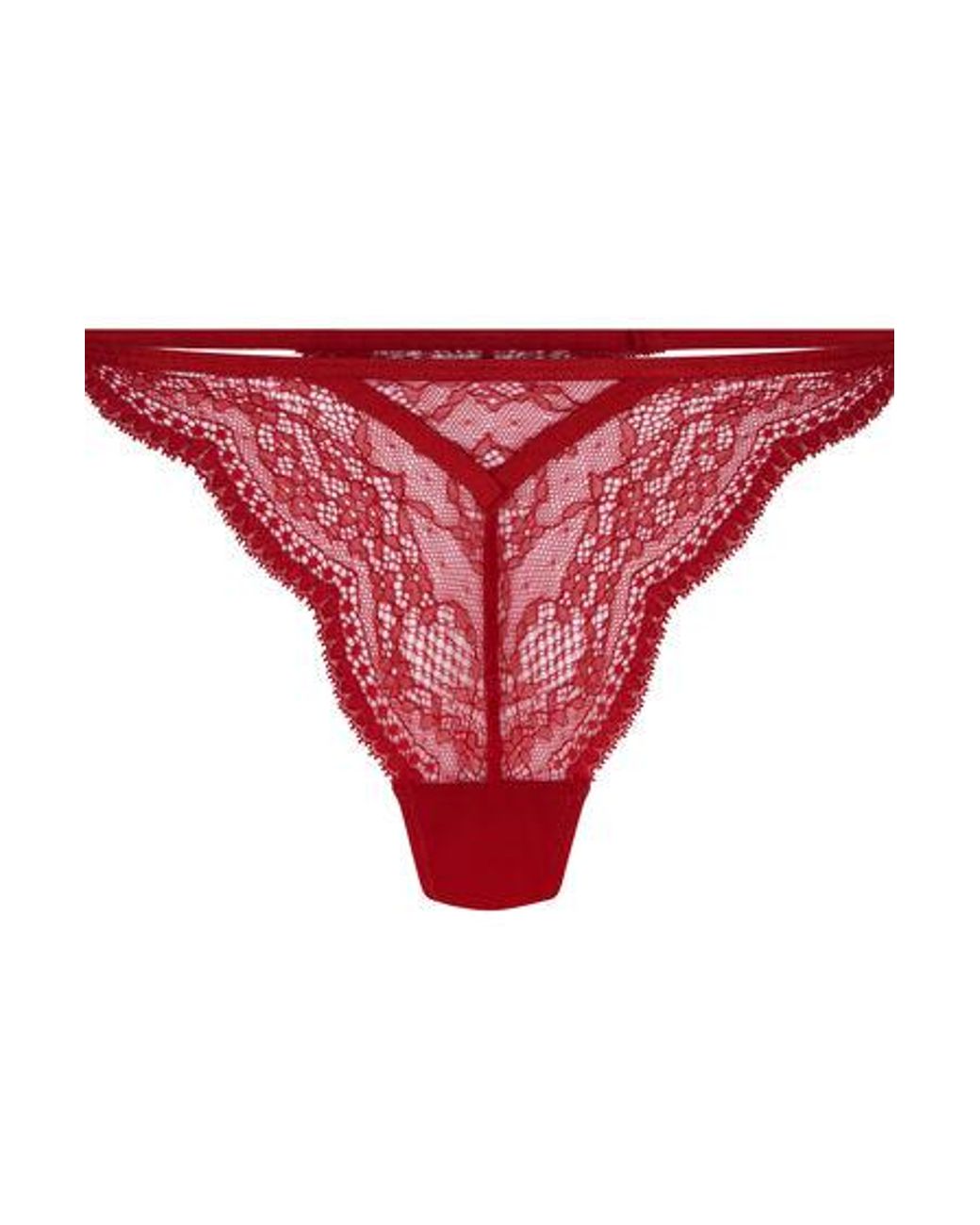 Hunkemöller String Isabelle in het Red