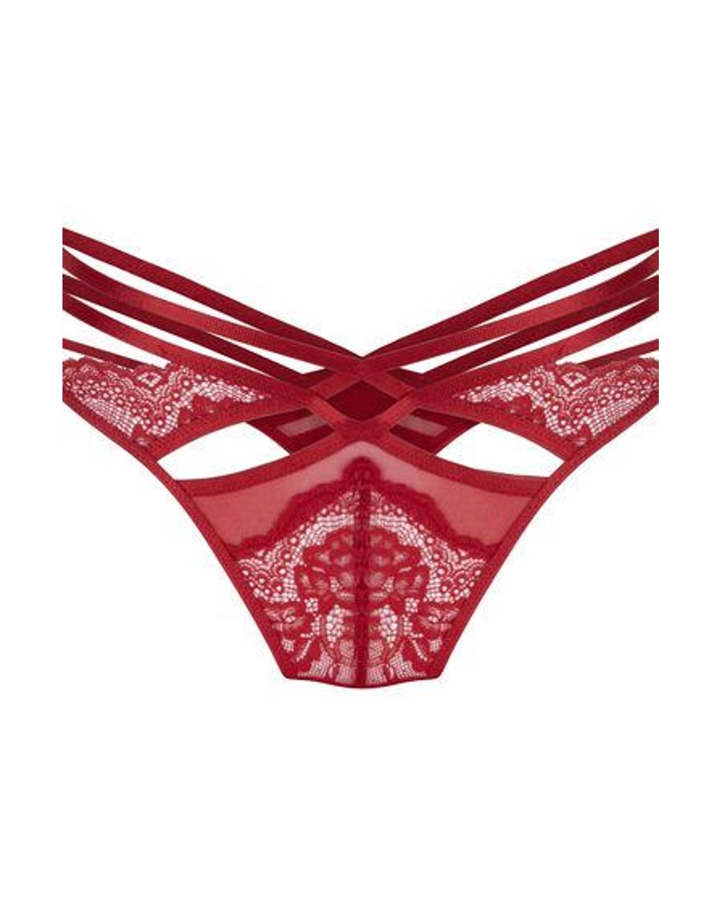 Hunkemöller Red Janine Thong
