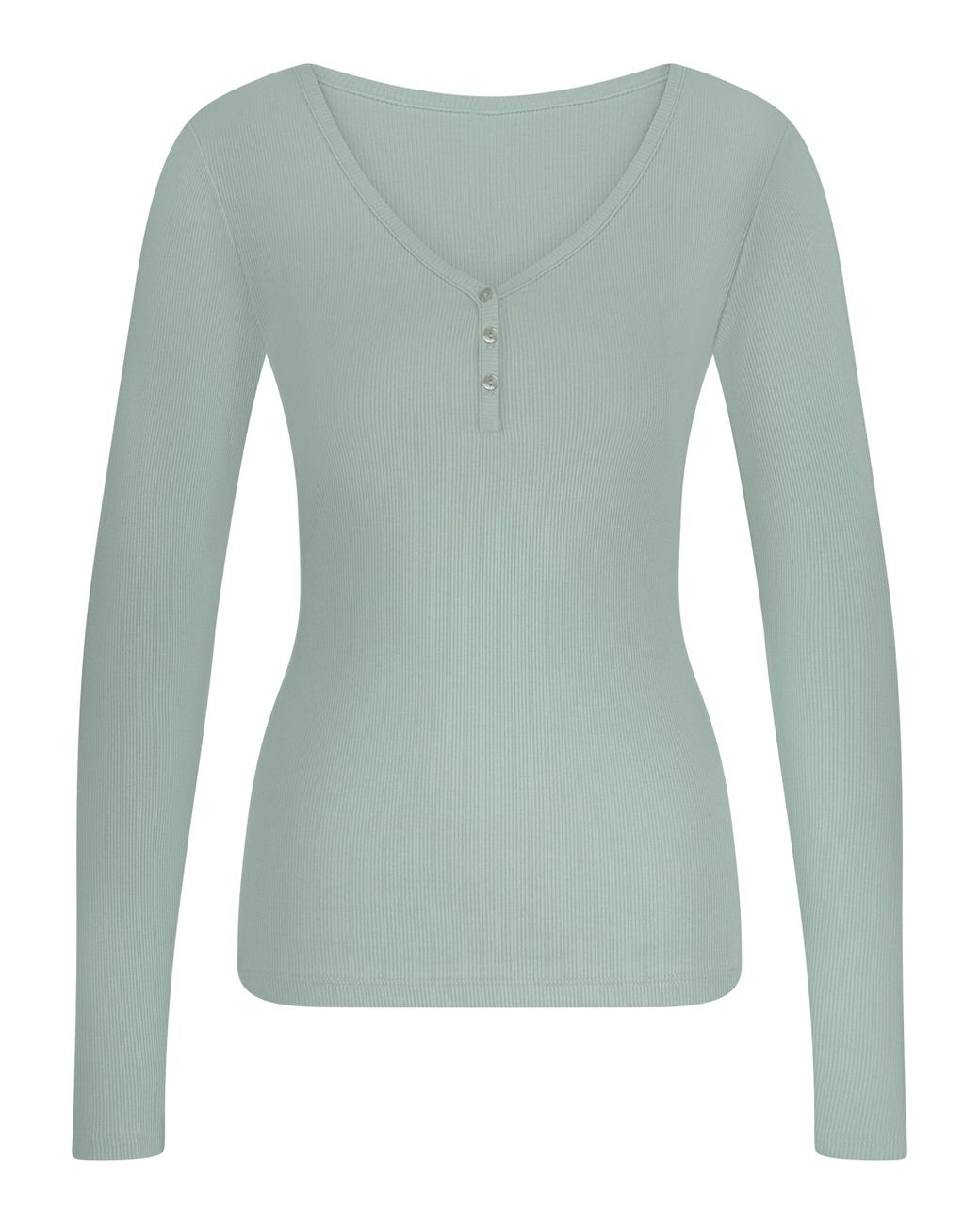 Hunkemöller Green Long-Sleeved Pyjama Top