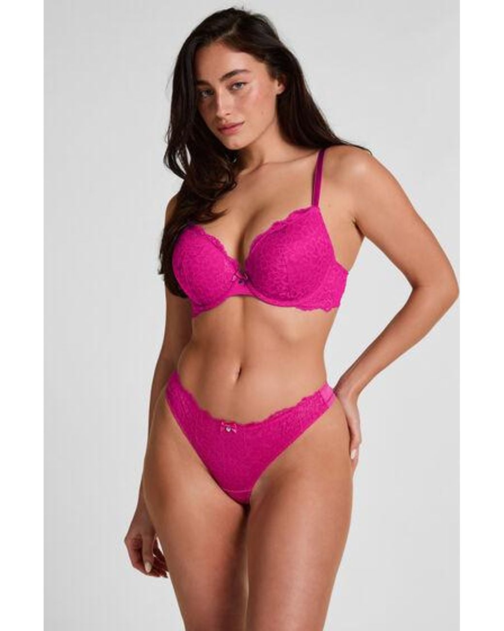 Hunkemöller Pink Marine Thong