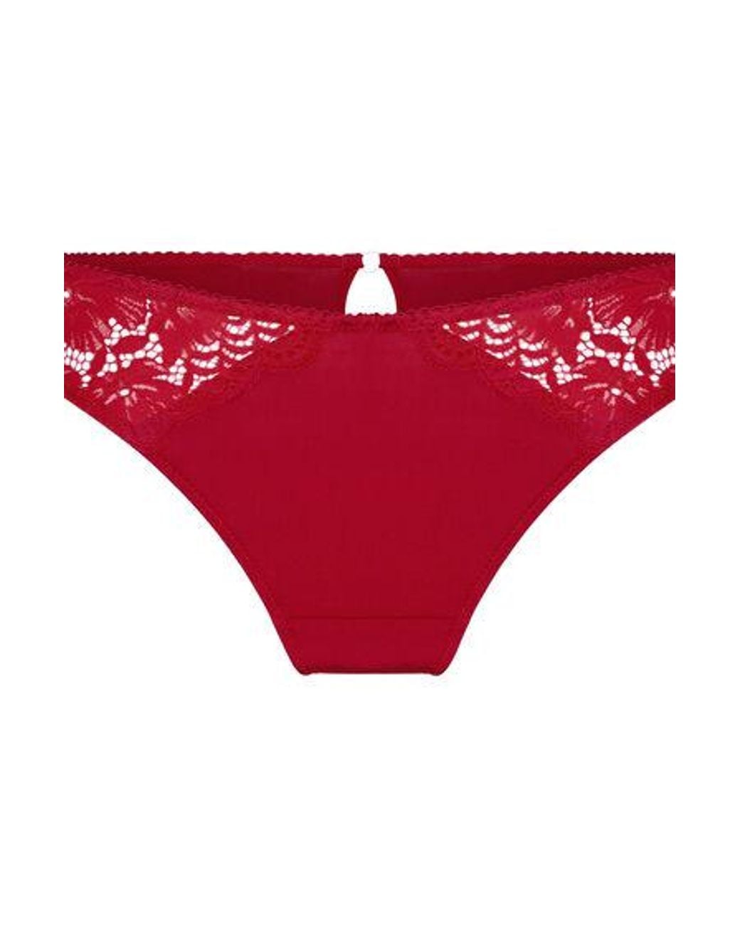 Hunkemöller Red Andrea Thong