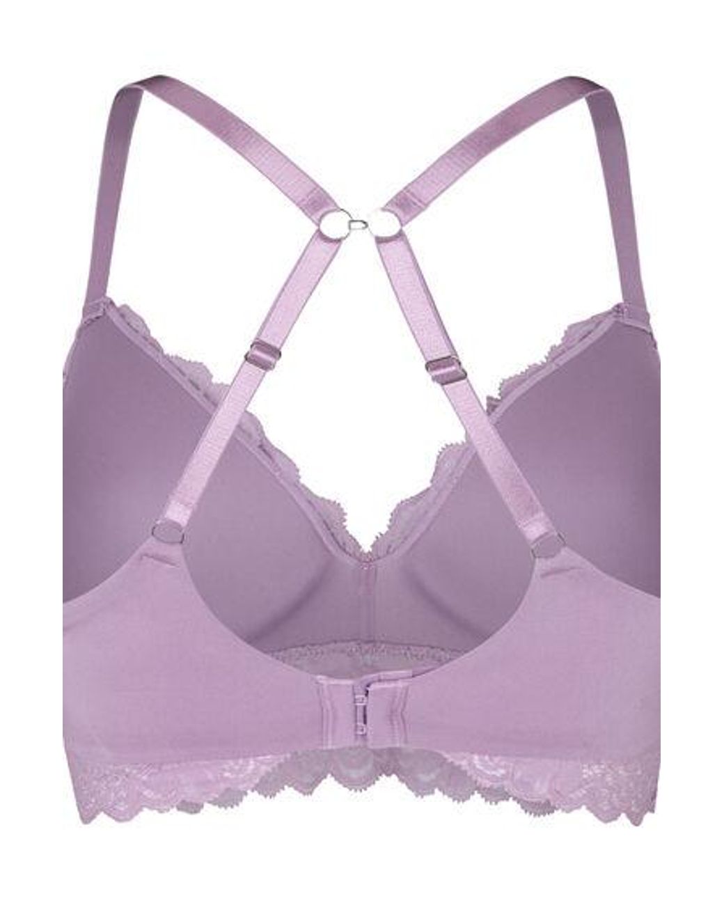 Hunkemöller Purple Andrea Padded Non-Wired Bra