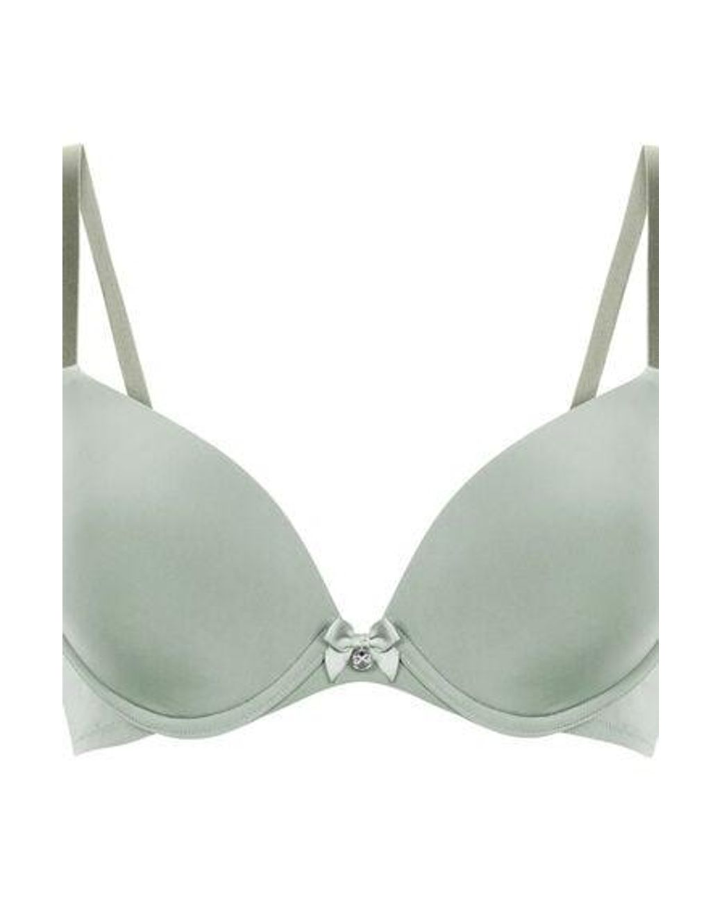 Hunkemöller Green Plunge Padded Underwired Bra