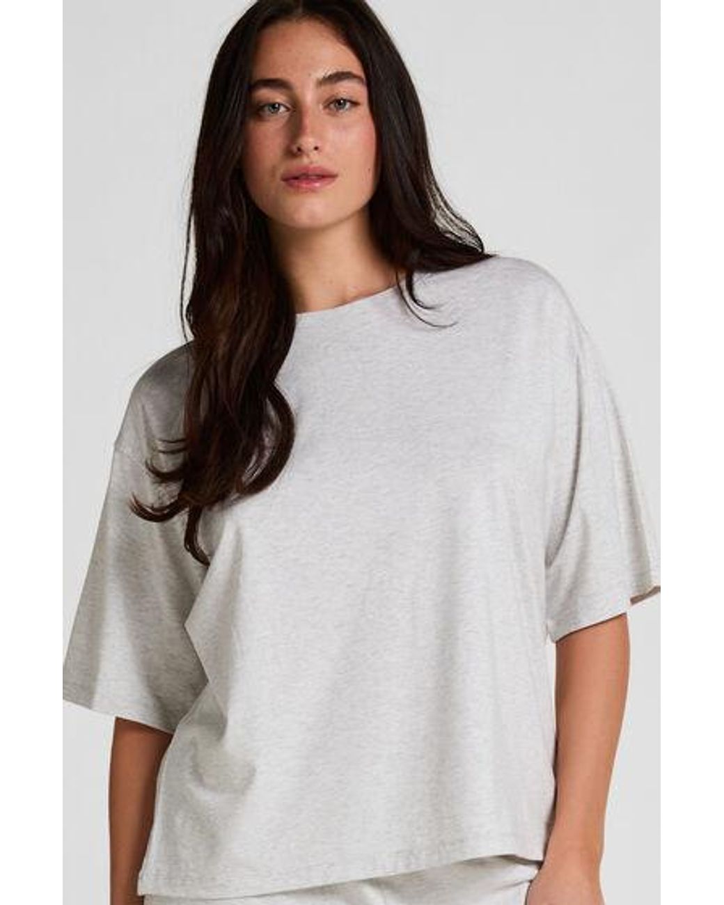 Hunkemöller Gray Pyjama Top Loose