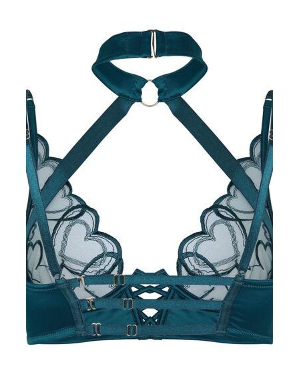 Hunkemöller Green Olivia Non-Padded Underwired Bra