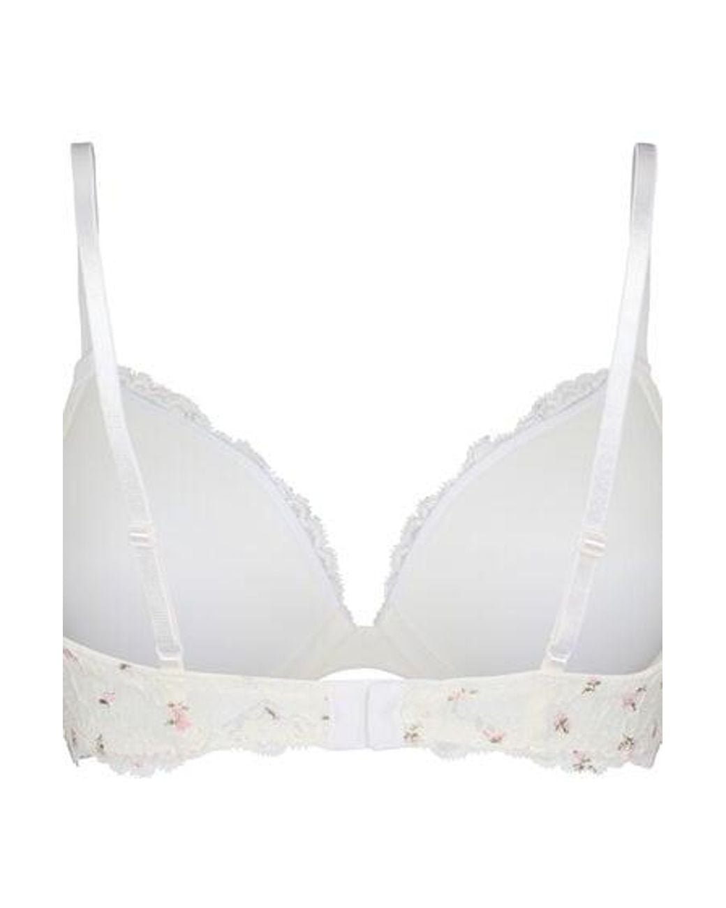 Hunkemöller White Marine Padded Underwired Push-Up Bra