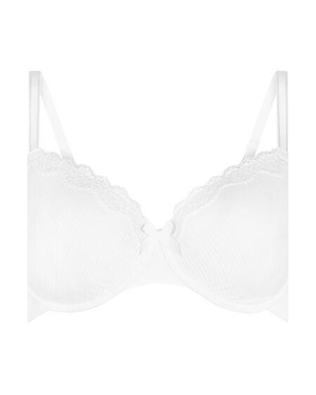 Hunkemöller White Lola Padded Underwired Bra