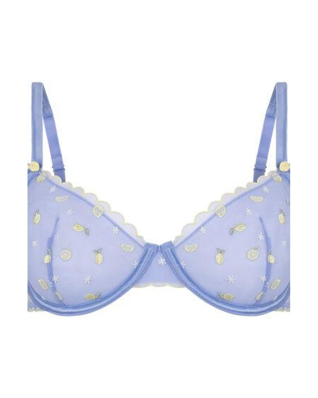 Hunkemöller Blue Non-Padded Underwired Bra Harriet
