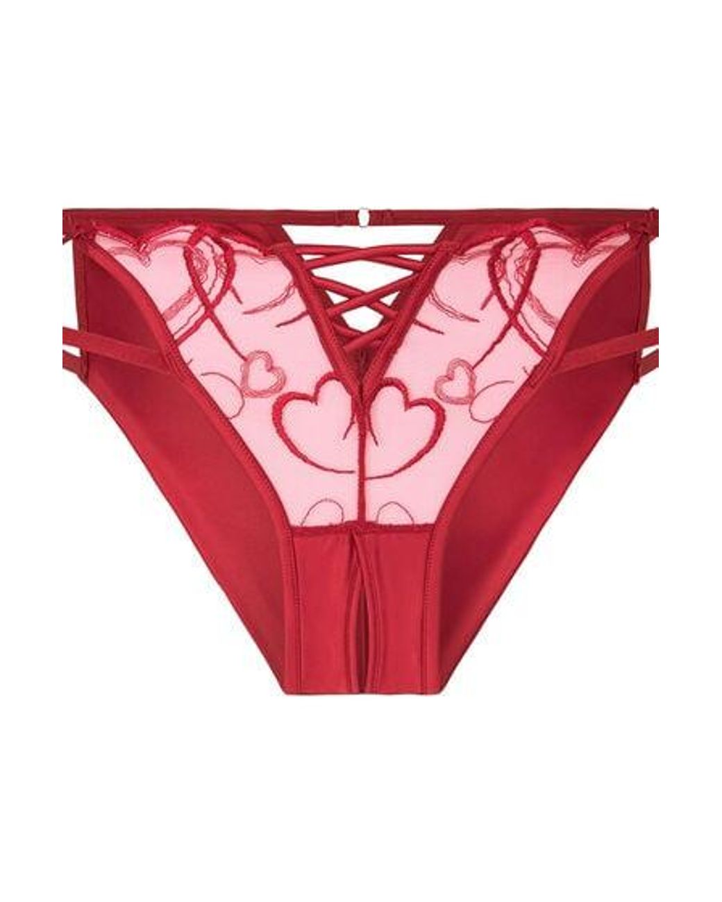 Hunkemöller Pink Olivia Highleg Brazilian
