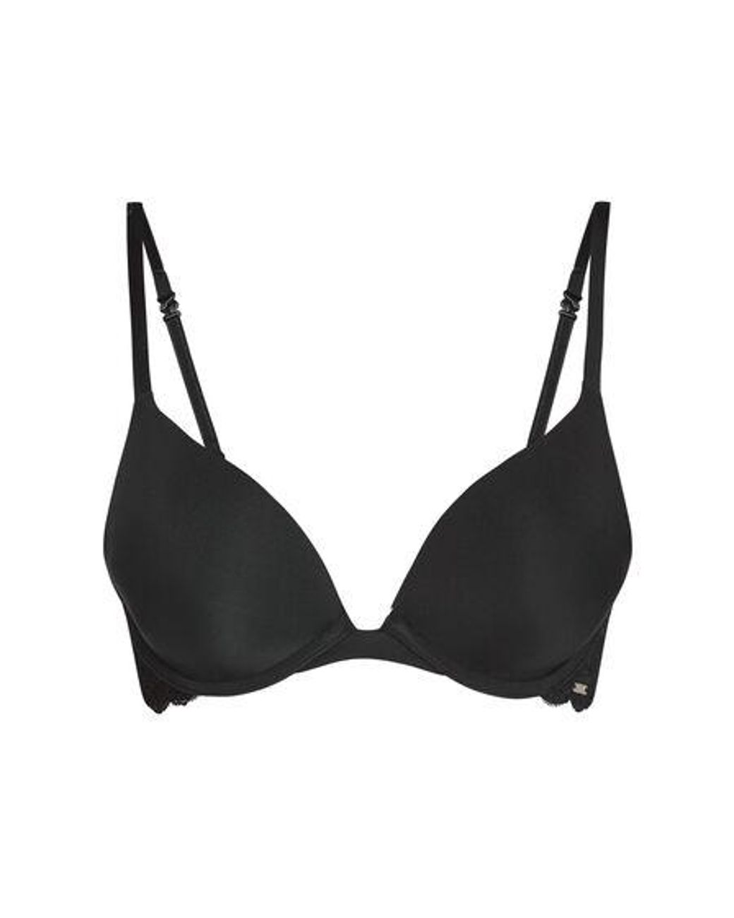 Hunkemöller Black Angie Padded Underwired Push-Up Bra