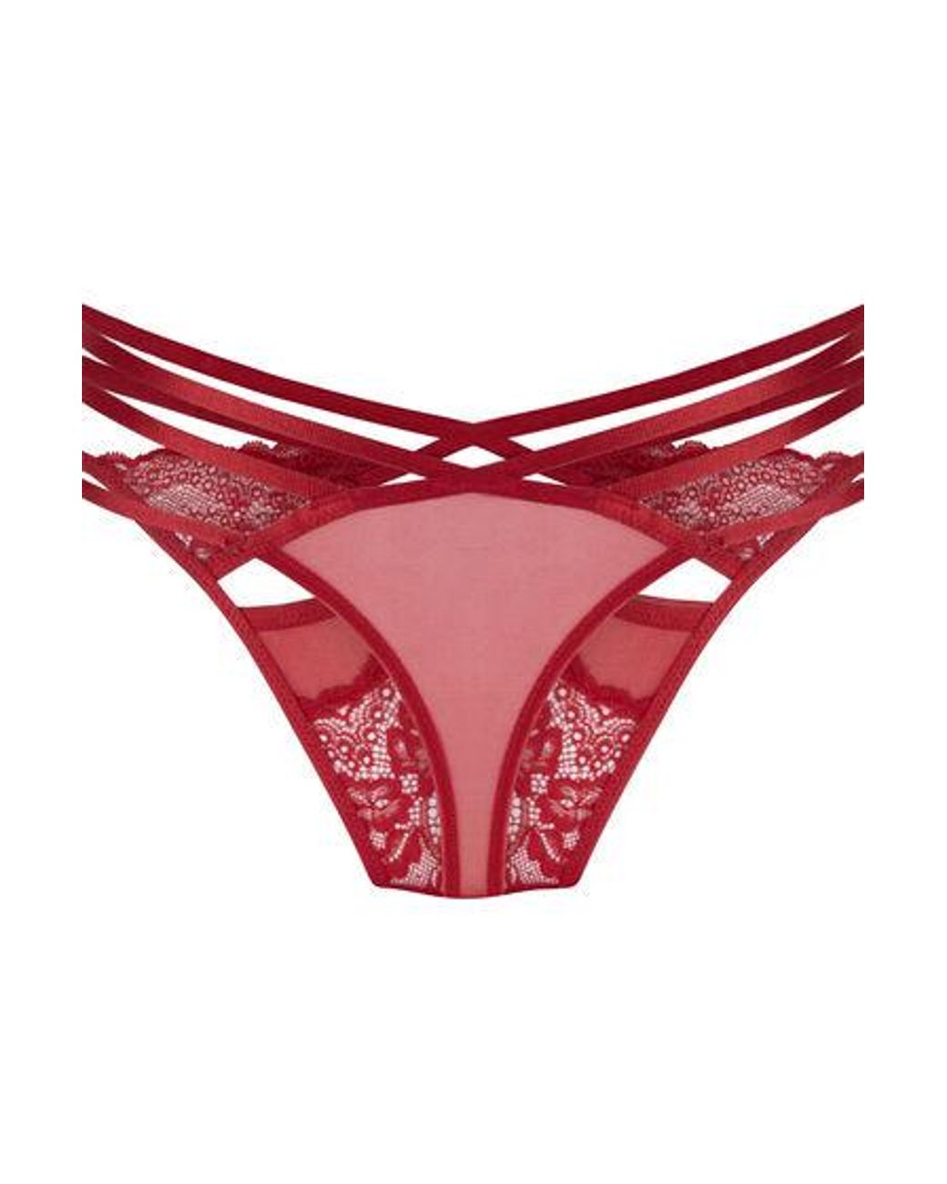 Hunkemöller Red Janine Thong