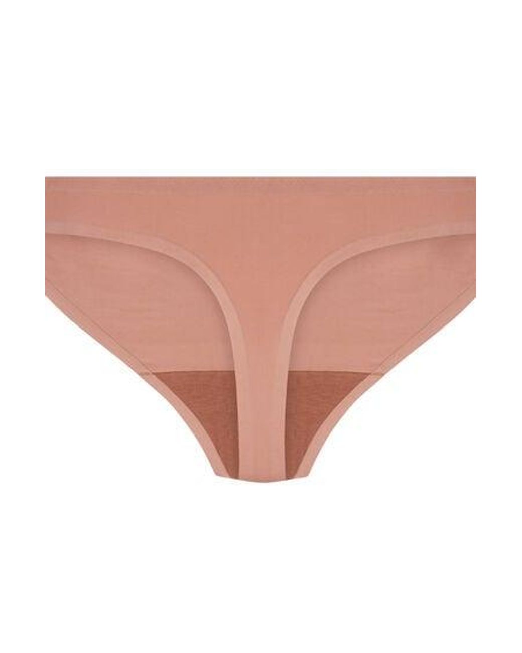 Hunkemöller Brown Invisible Thong Basic