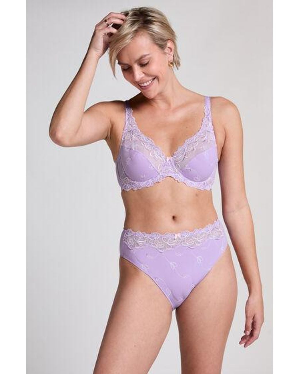 Hunkemöller Purple Diva High Knickers