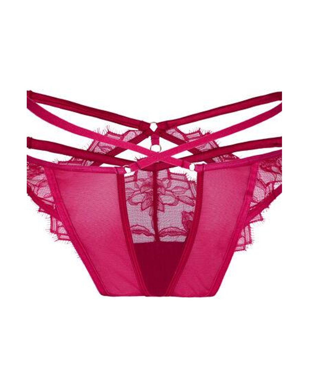 Hunkemöller Red Highleg Brazilian Bea