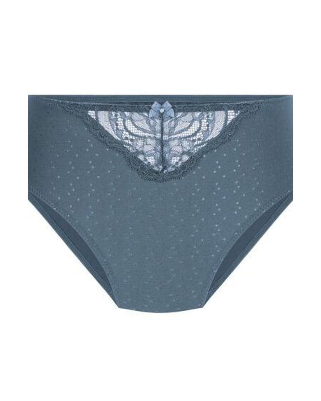 Hunkemöller Blue Sophie High Knickers