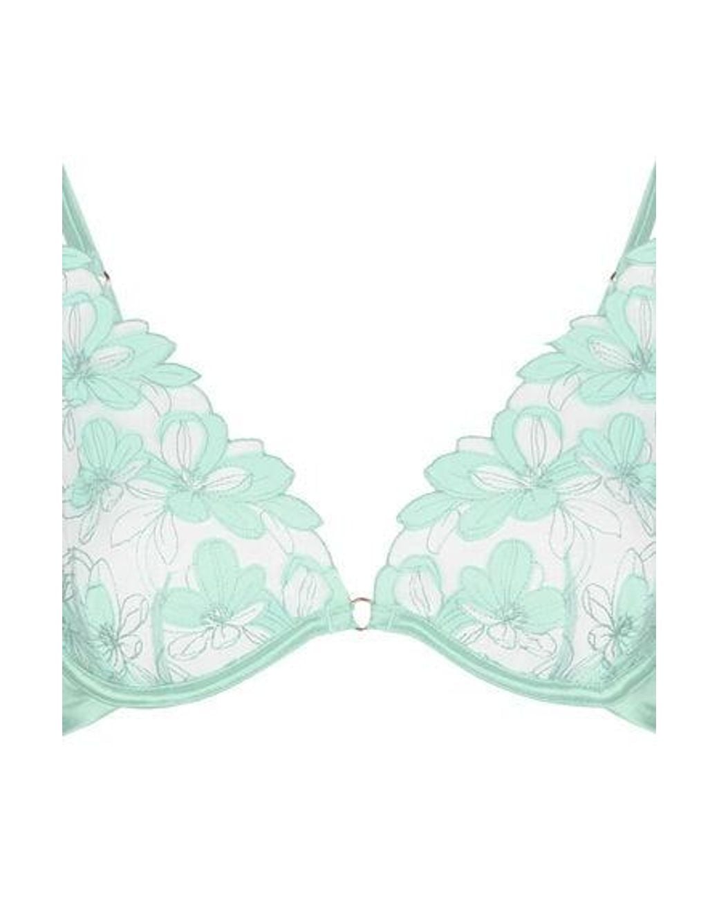 Hunkemöller Green Non-Padded Underwired Bra Beatrice