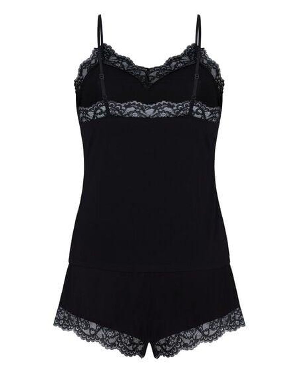 Hunkemöller Black Pyjama Set Nana
