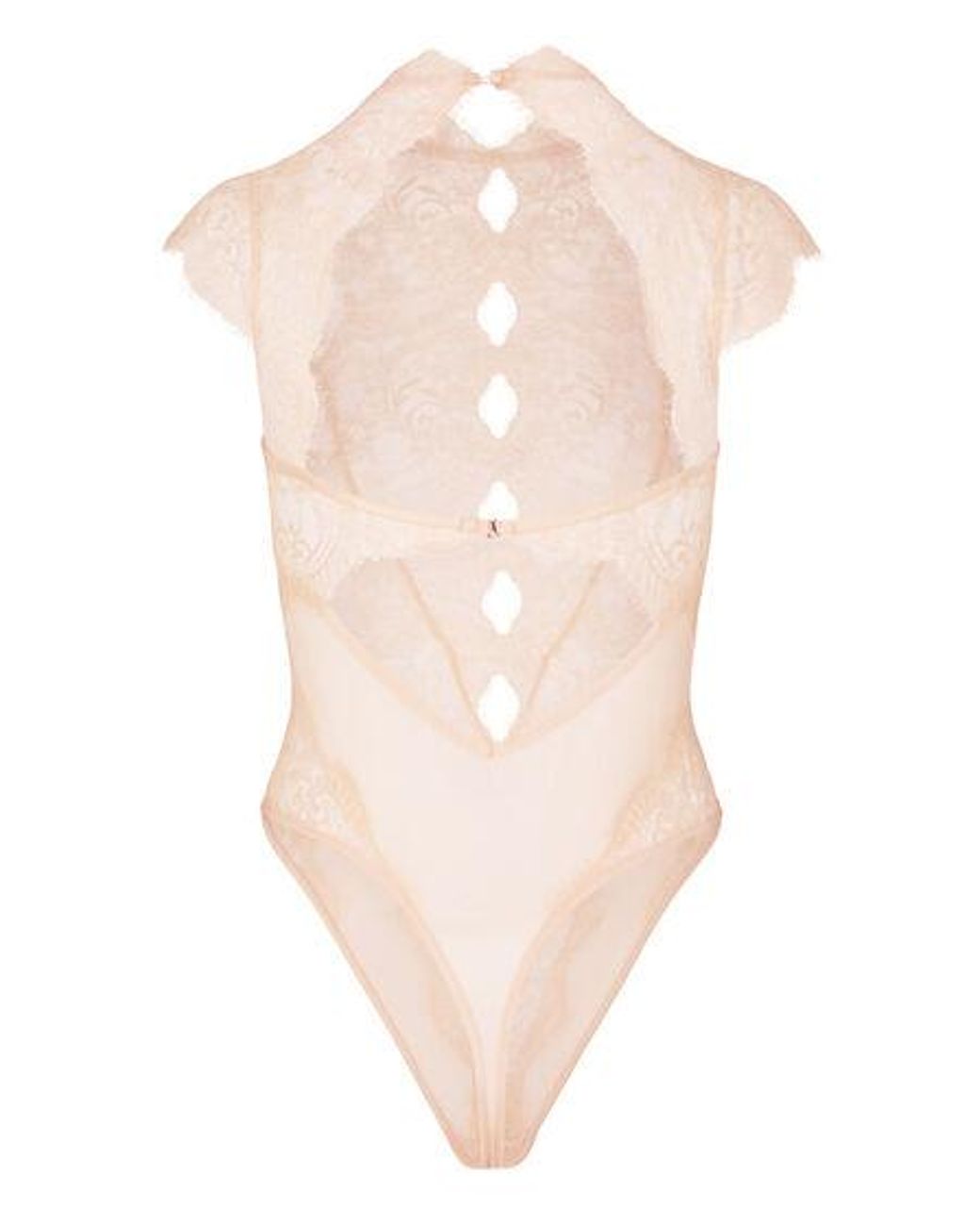 Hunkemöller Natural Highneck Body Sylvia