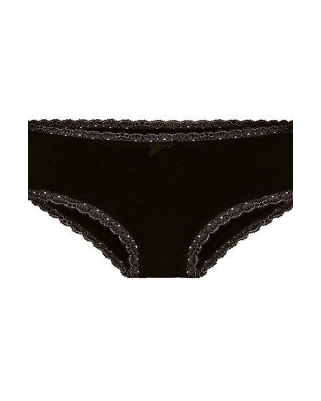 Hunkemöller Black Georgia Cotton Brazilian