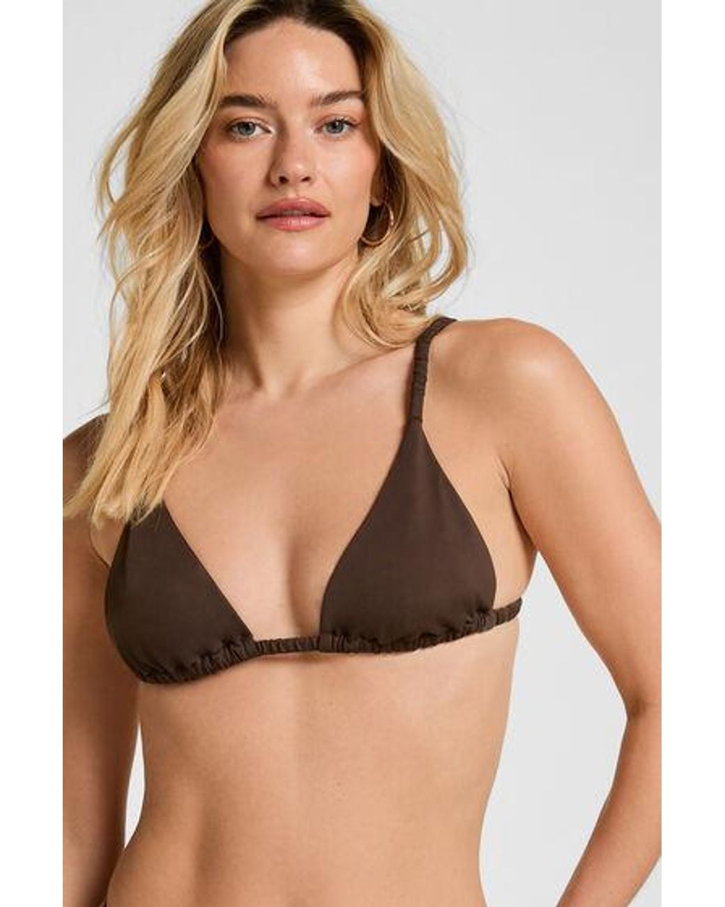 Hunkemöller Black Triangle Bikini Top Riva