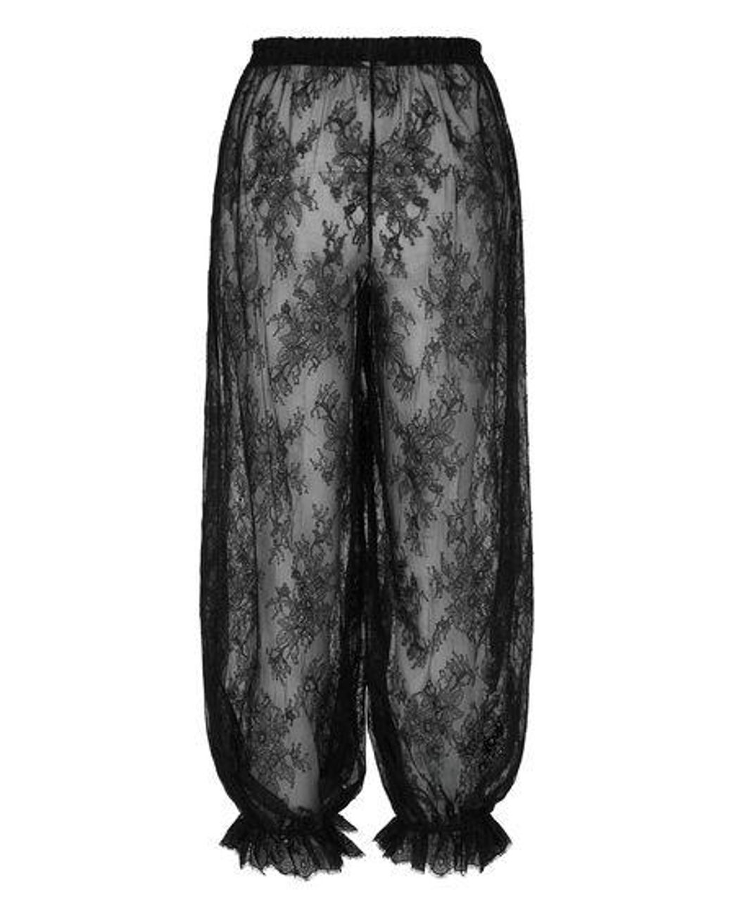 Hunkemöller Brown Jogger Allover Lace Legacy